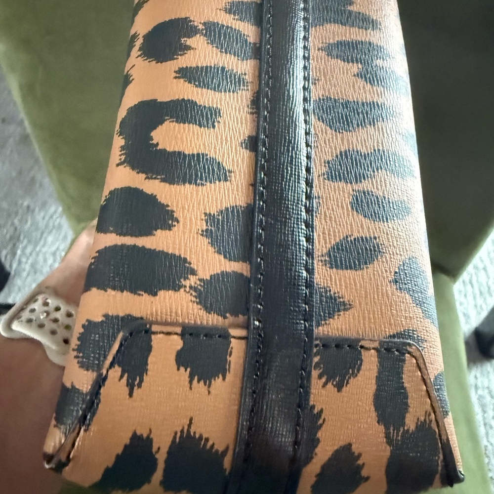 Kate Spade Animal Print Tote - Black and Tan - Picture 12 of 15